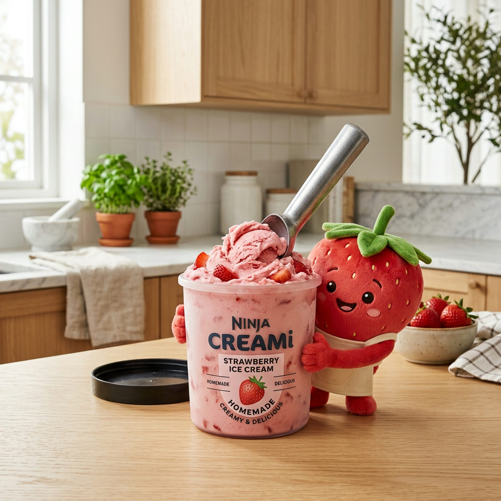 Jordgubbsgelato